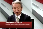 President of the Japan International Cooperation Agency Akihiko Tanaka.