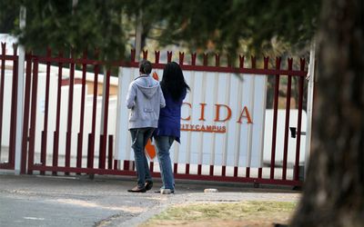 Students at the Cida City Campus  in Lyndhurst, Johannesburg. Picture: SOWETAN