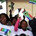 Young people join in Youth Day celebrations in New Castle, Madadeni, KwaZulu-Natal, on Sunday.  Picture: GCIS