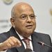 Finance Minister Pravin Gordhan at the media briefing prior to the budget speech on Wednesday. Picture: TREVOR SAMSON