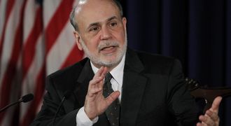 US Federal Reserve Chairman Ben Bernanke addresses a news conference following the Fed's two-day policy meeting at the Federal Reserve in Washington on Wednesday. Picture: REUTERS