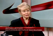 Head of special research at the South African Institute of Race Relations Anthea Jeffery.