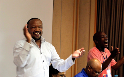 CRISIS: Numsa general secretary Irvin Jim said on Sunday that the union was involved in a real-time revolution and finding an alternative to the alliance would not be easy. Picture: THULANI MBELE