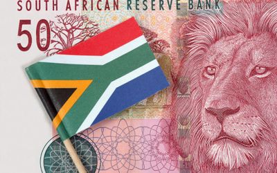 Rand SA flag. Picture: THINKSTOCK