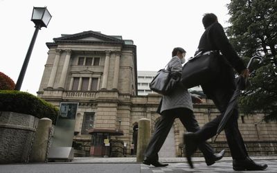 The Bank of Japan. Picture: REUTERS