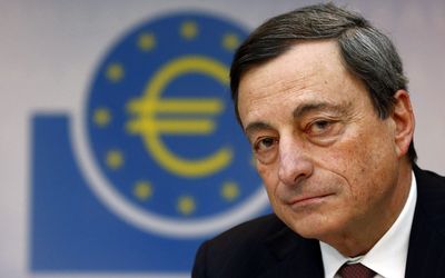 Mario Draghi, president of the European Central Bank. Picture: REUTERS