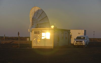 The Square Kilometre Array core site in the Karoo. Picture: MAIK WOLLEBEN 