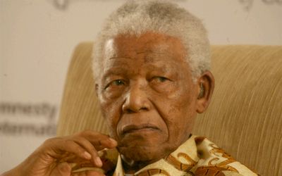 Former president Nelson Mandela. Picture: SUNDAY WORLD