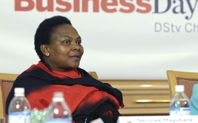 Department of Energy director-general Nelisiwe Magubane at the Business Day Dialogue in Johannesburg on Thursday. Picture: RUSSELL ROBERTS