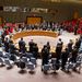 The United Nations Security Council observes a minute of silence upon the news of the death of former South African president Nelson Mandela, at the UN headquarters in New York, US, on Thursday.  Picture: REUTERS 