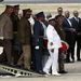 The coffin of Nelson Mandela arrives in Mthatha in the Eastern Cape on Saturday. Picture: REUTERS