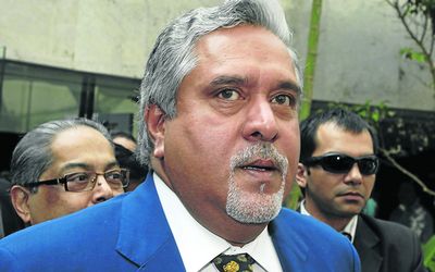 HARD TIMES: Vijay Mallya, chairman of Kingfisher Airlines, has seen his ownership in several firms shrink. Picture: BLOOMBERG
