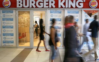 A Burger King outlet at Park Station in Johannesburg. Picture: THE TIMES