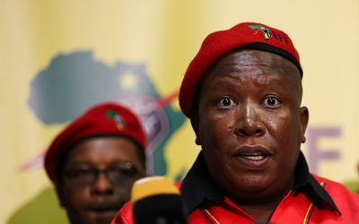 Economic Freedom Fighters leader Julius Malema. Picture: THE TIMES