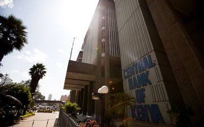 Kenya central bank. Picture: BLOOMBERG/TREVOR SNAPPS
