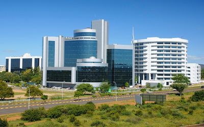 The central business district of Gaborone, Botswana.  Picture: THINKSTOCK