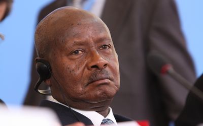 Yoweri Museveni. Picture: REUTERS