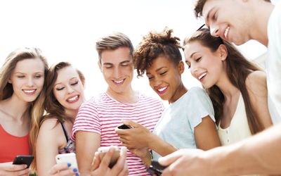 Teenagers’ love of electronic devices, especially smartphones, makes it easy for their parents to snoop on them. Picture: THINKSTOCK
