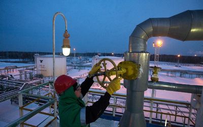 Russia gas. Picture: BLOOMBERG