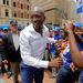 Mmusi Maimane, the Democratic Alliance's newly elected leader, gives his maiden speech following his election in Port Elizabeth at the weekend. Picture: AFP PHOTO/GIANLUIGI GUERCIA