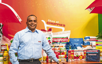 Choppies CEO Ramachandran Ottapathu. Picture: CALVIN ANDERSON