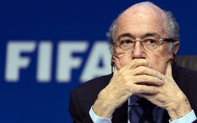 Sepp Blatter.  Picture: AFP PHOTO/FABRICE COFFRINI