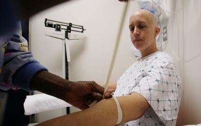 Cancer patient. Picture: REUTERS/JIM BOURG
