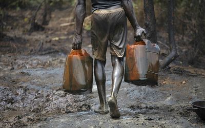 Nigeria oil. Picturre: REUTERS/AKINTUNDE AKINLEYE
