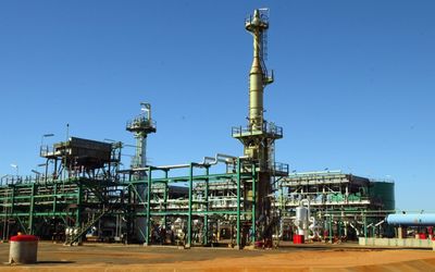 Sasol ’s natural gas venture in Mozambique that was inaugurated in 2004. Picture: REUTERS