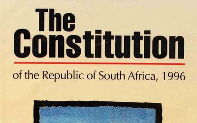 Constitution booklet. Picture: DAILY DISPATCH