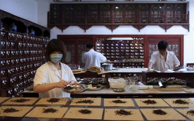 Traditional Chinese medicine. Picture: REUTERS/ALY SONG