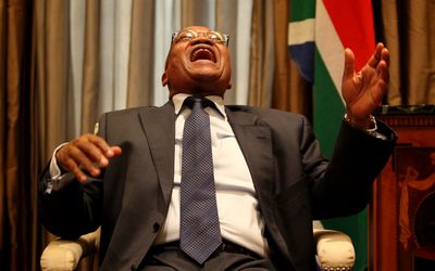 In a zero-sum communication game, people tell those in power, such as President Jacob Zuma, what they think they want to hear, or what they think will make them laugh. Picture: SUNDAY TIMES