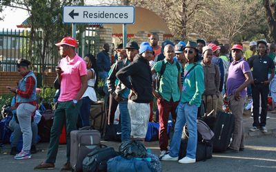 Students at the Vaal University of Technology. A freeze in fees means more students, who will need more accommodation, industry professionals say.  Picture: SOWETAN