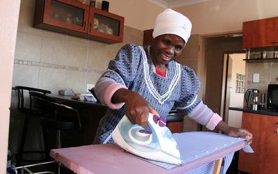 A South African worker with an average number of dependants needs to earn at least R4,125 a month just to lift her head and those of her dependants above the poverty line. Picture: BAFANA MAHLANGU 