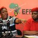 EFF leader Julius Malema and deputy president Floyd Shivambu. Picture: RUSSELL ROBERTS
