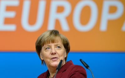 German Chancellor Angela Merkel. Picture: AFP