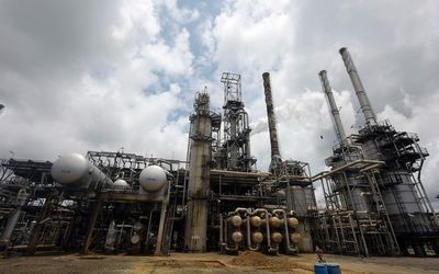 Port Harcourt refinery in Nigeria. Picture: AFP