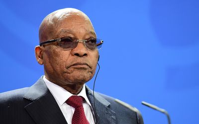 Jacob Zuma. Picture: AFP PHOTO/JOHN MACDOUGALL