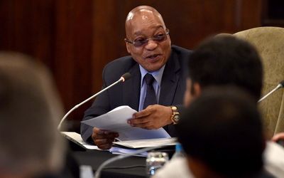President Jacob Zuma. Picture: ELMOND JIYANE