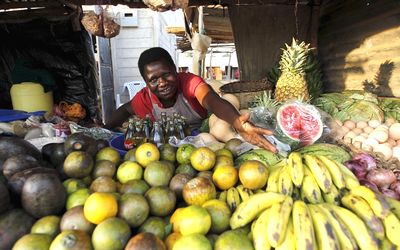 Market stall. Picture: Picture: REUTERS/THOMAS MUKOYA