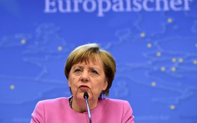 Angela Merkel. Picture: AFP PHOTO/EMMANUEL DUNAND