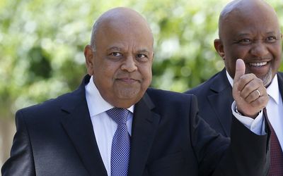 Finance Minister Pravin Gordhan arrives to deliver his 2016 budget address at Parliament in Cape Town. Picture:  REUTERS/MIKE HUTCHINGS