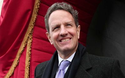 Former US Treasury Secretary Timothy Geithner. Picture: REUTERS/WIN MCNAMEE