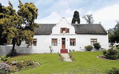 The Parsonage in Mamre was built in 1697 and was once a home for governor Simon van der Stel. It is part of the Mamre Heritage walk. Picture: EUGENE YIGA