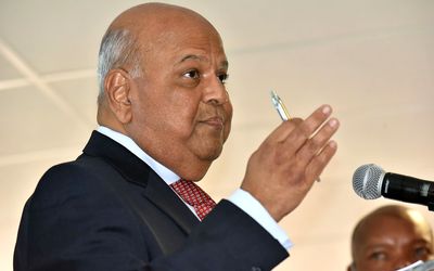 Finance Minister Pravin Gordhan addresses a business conference in Johannesburg last week. Picture: BUSINESS DAY