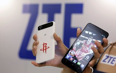 The Grand Memo Lite and Grand S ZTE smartphones . Picture: REUTERS