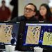 South Korean 'Go' game fans watch a television screen broadcasting live footage of the Google DeepMind Challenge Match, at the Korea Baduk Association in Seoul on March 9, 2016. Picture:AFP/JUNG YEON-JE