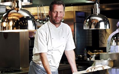 Chef Luke Dale-Roberts at The Saxon. Picture: SUPPLIED