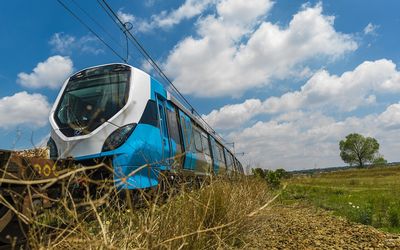 One of 600 trains bought by Prasa from Gibela in a R51bn deal to modernise the Metrorail fleet. Picture: GIBELA