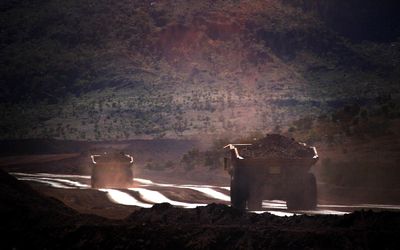 Iron ore. Picture: REUTERS/DAVID GRAY